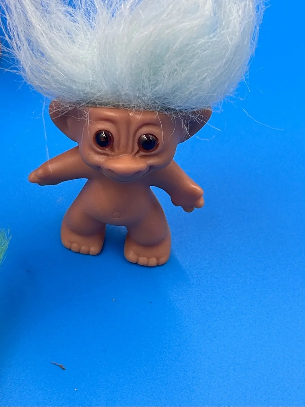 6 Classic Colorful Troll Dolls Pack - Neon Hair Trolls RUSS